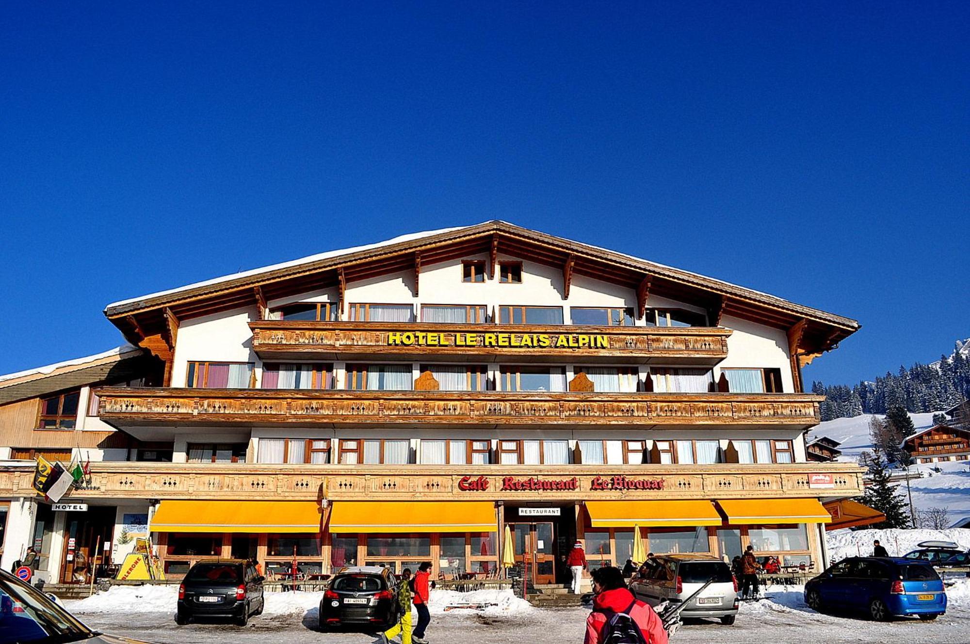 Hotel Le Relais Alpin Les Mosses Exterior photo